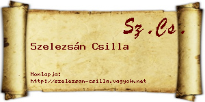 Szelezsán Csilla névjegykártya